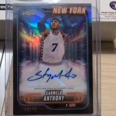 Carmelo Anthony オートグラフカード 4/10