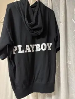 PLAYBOY x semantic design 半袖パーカー Mのサムネイル