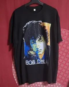 【新品】 ボブディラン ポートレイト アートデザイン Tシャツのサムネイル