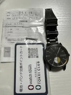 SKAGEN 腕時計 電池交換済みのサムネイル