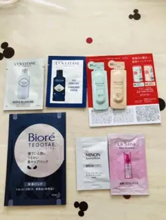 基礎化粧品☆色々サンプルセット　ロクシタン　ミノン　など