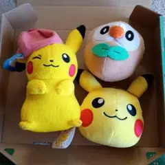 ポケットモンスター　ぬいぐるみ3点セット