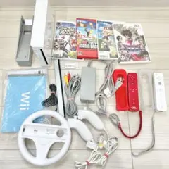すぐ遊べる！Wii 本体 + ゲームソフト４本セット