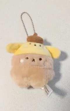 ポムポムプリン ぬいぐるみ マスコット ストラップのサムネイル