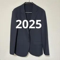 【超美品】ユニクロ　感動ジャケット　ネイビーM