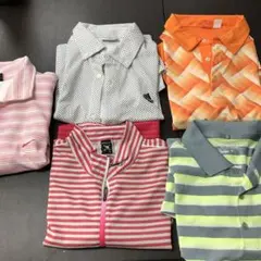メンズゴルフウェア　5枚まとめ売り　L〜XL
