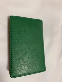 ほぼ未着用新品同　ブルーナボインレザーカードケース