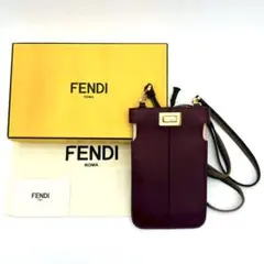 FENDI フェンディ ピーカフォン スマートフォンポーチ ショルダーバッグ FENDI（フェンディ） （新品・未使用品）フェンディ フォンホルダー