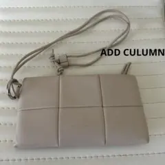 ADD CULUMN ショルダーバッグ