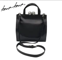 新品　イアパピヨネ　kawa-kawa カワカワ 角型 2way がま口バック