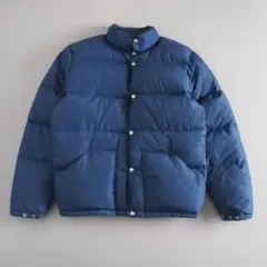 エルエルビーン　50年代　グースダウンジャケット　肉厚　ブルー　美品