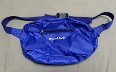mont-bell ウエストポーチ　ポケッタブルライトポーチM ブルーのサムネイル