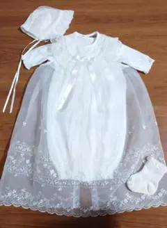 ミキハウス　　セレモニー　フォーマル　白　50〜60　靴下　4点セット