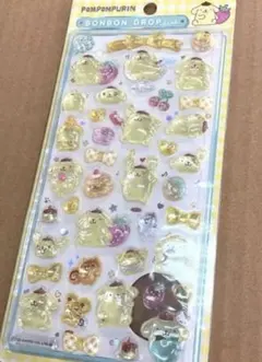 【正規品】ボンボンドロップシール　ポムポムプリン　サンリオ