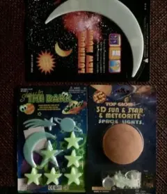 新月と星の光るインテリアセット