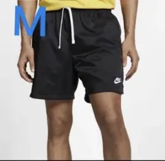 NIKE ブラック ウーブンショートパンツ
