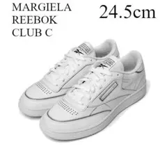 24.5cm マルジェラ リーボック CLUB C 白 新品　MARGIELA