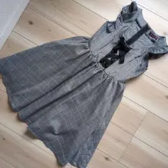 lovetoxic チェック柄 ワンピース 150cm