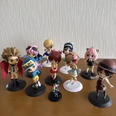 アニメキャラクター フィギュア 9体セット