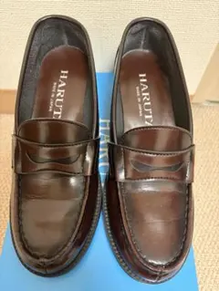 HARUTA ローファー 4603 ダークブラウン 23.5cm