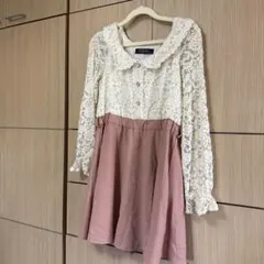 y2k 00s archive グランジフェアリーレースワンピース　平成ギャル