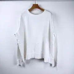 【美品】FACETASM ファセッタズム オーバーサイズ スウェット 白 00のサムネイル