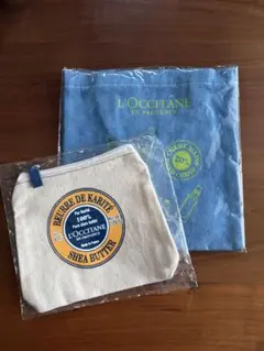 L'OCCITANE ロクシタン ミニトート.ポーチ 2点セット