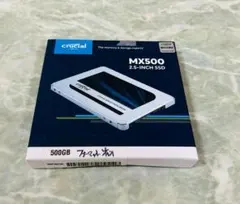 正規品Crucial MX500 500GB 2.5インチSSD使用時間９３時間のサムネイル