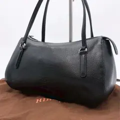 HIROFU ヒロフ 極美品 ハンドバッグ レザー 本革 黒 ブラック 1313のサムネイル