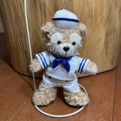 2011 マイ•フレンド•ダッフィー　夏　サマー　ディズニー　ぬいぐるみバッジ
