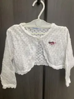 ファミリア　サマーボレロ　ベビーカーディガン