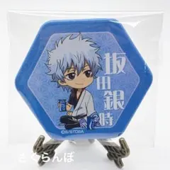 銀魂 缶バッジ 坂田銀時 六角形 六角缶バッジ