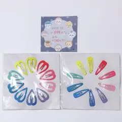 【新品未開封】 カラフルヘアピン 10個入 2種 セット まとめ売り