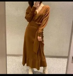 スナイデル　ニットセットアップ　ブラウン