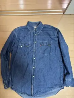 色落ち良好！90s リーバイス デニムシャツ ウエスタンシャツ - メルカリ