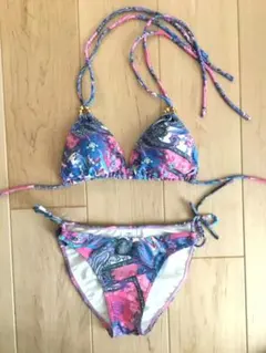 レディース　水着　ビキニ　ペイズリー柄♡　クレアヴィレ