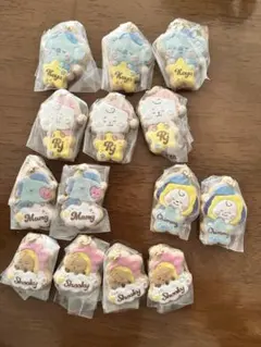 BT21クッキーチャームコット 14個