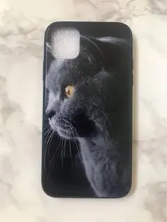 HUAWEI P20Lite 黒猫 可愛いねこちゃん♪背面9Hガラスケース - メルカリ