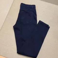 ユニクロ　ウルトラストレッチレギンスパンツ/デニム/丈長め　68BLUE L