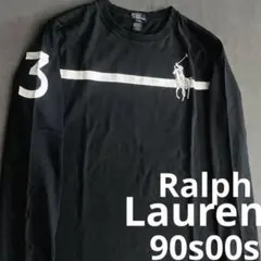 レアモデル◎Ralph Lauren ロングスリーブ　ビッグポニーvintage
