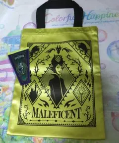 ディズニー ハロウィン マレフィセント ワッペン トートバッグ