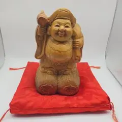 台湾紅檜 (タイワンベニヒノキ) 布袋様 金運アップ - メルカリ