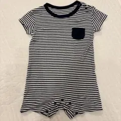 UNIQLO ユニクロ　フライスショートオール80cm半袖