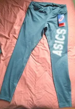 新品　アシックス　asics　グレー　スポーツレギンス　S〜Mサイズ