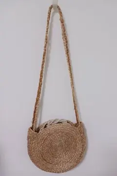 麦わらショルダーバッグのサムネイル