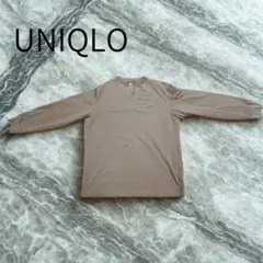 UNIQLO グレー長袖シャツエアリズムMサイズ