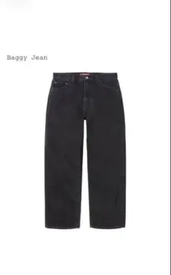 supreme バギージーンズ ブラック 38 Supreme バギーデニム ブラック - メルカリ