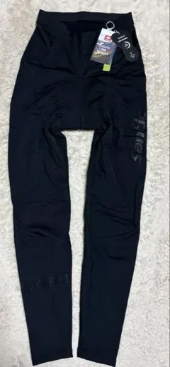メンズSantic サイクルパンツ裏起毛 6-16℃対応 XLブラックのサムネイル