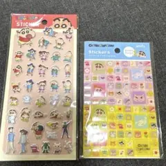 クレヨンしんちゃんタイルシール＆クレヨンしんちゃんぷっくりシール