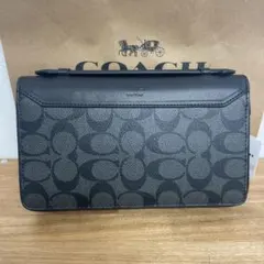 COACH モノグラム ブラック 長財布　コーチ　プレゼント
